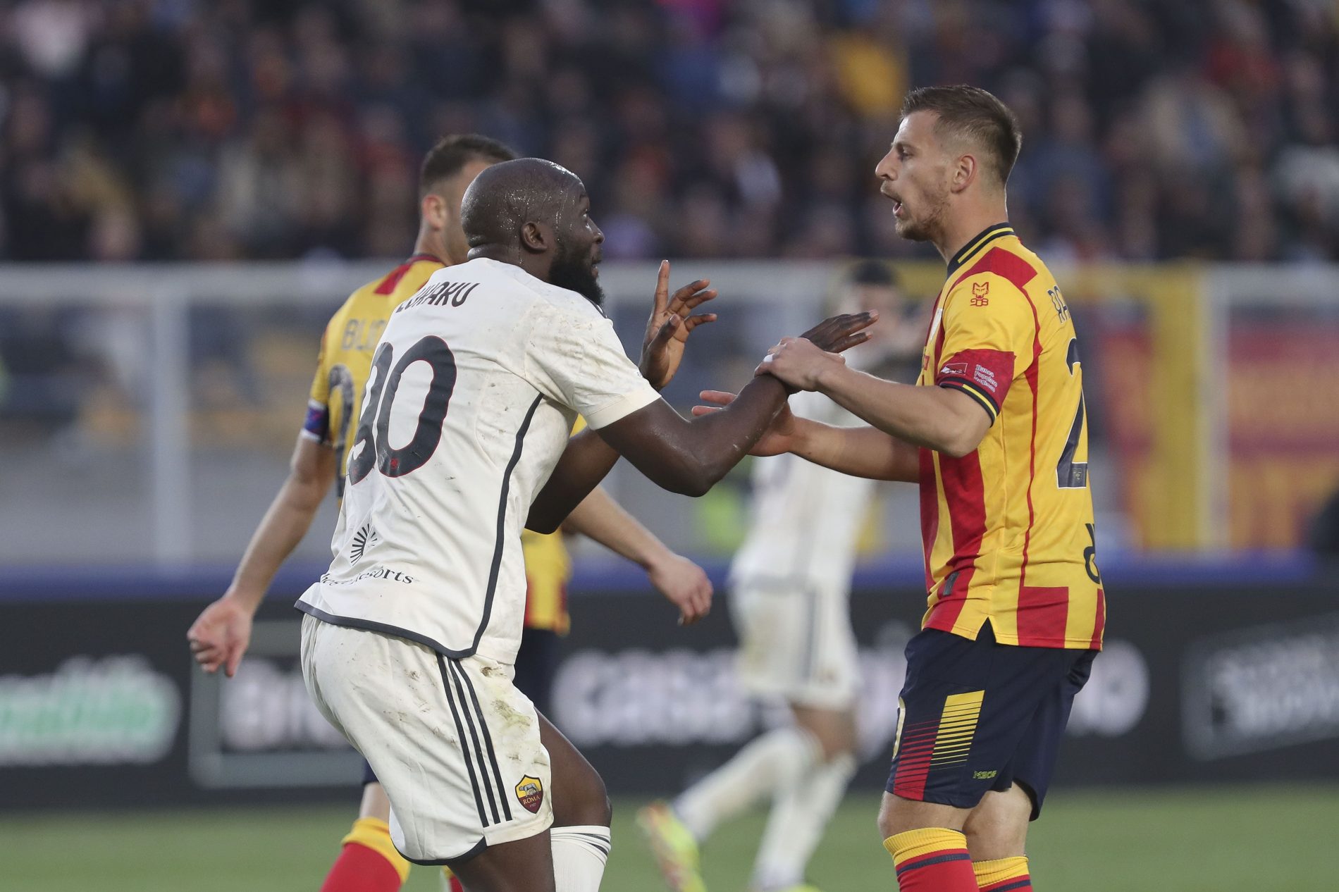 lecce roma lukaku