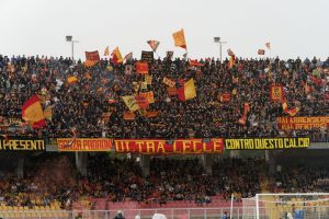 lecce atalanta curva nord