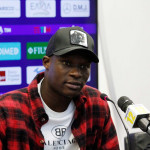 LECCE CAMPIONATO 2019-2020 BABACAR IN CONFERENZA MICHEL CAPUTO/SILPRESS