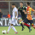 01/09/2019.LECCE-VERONA.MATTIA ZACCAGNI IN AZIONE.SILPRESS