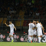 LECCE CAMPIONATO 2019-2020 ESULTANZA HELLAS VERONA MICHEL CAPUTO/SILPRESS