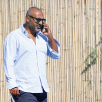 LECCE CAMPIONATO 2019-2020 FABIO LIVERANI AL TELEFONO MICHEL CAPUTO/SILPRESS