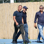 LECCE CAMPIONATO 2019-2020 DIRIGENTI LECCE STICCHI DAMIANI MICHEL CAPUTO/SILPRESS