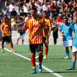 LECCE CAMPIONATO 2019-2020 MONTERISI LINEA DIFENSIVA MICHEL CAPUTO/SILPRESS