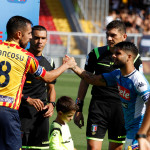 LECCE CAMPIONATO 2019-2020 SALUTO CAPITANI MICHEL CAPUTO/SILPRESS