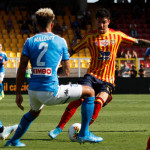LECCE CAMPIONATO 2019-2020 AZIONE FARIAS MICHEL CAPUTO/SILPRESS