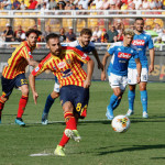 LECCE CAMPIONATO 2019-2020 GOL MANCOSU MICHEL CAPUTO/SILPRESS