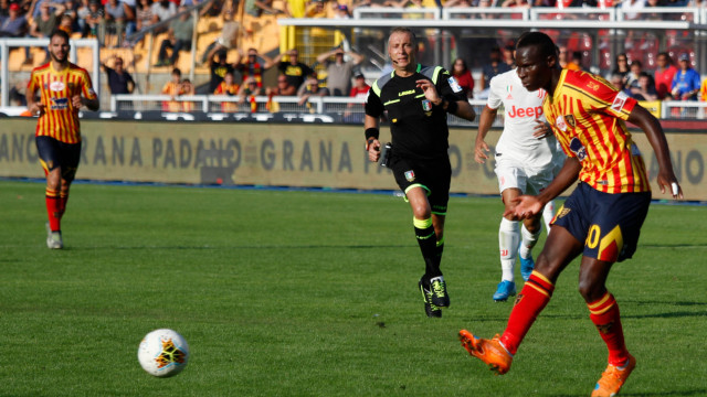 LECCE CAMPIONATO 2019-2020 PASSAGGIO BABACAR MICHEL CAPUTO/SILPRESS
