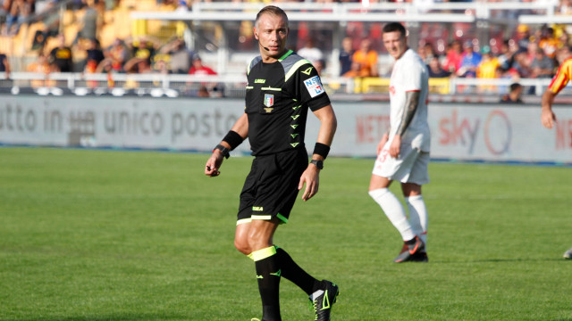 LECCE CAMPIONATO 2019-2020 ARBITRO VALERI MICHEL CAPUTO/SILPRESS