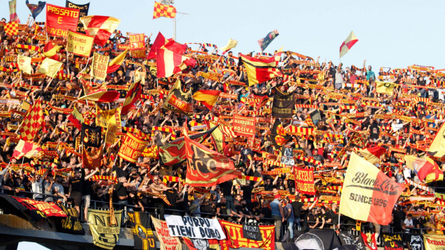 LECCE CAMPIONATO 2019-2020 CURVA NORD MICHEL CAPUTO/SILPRESS