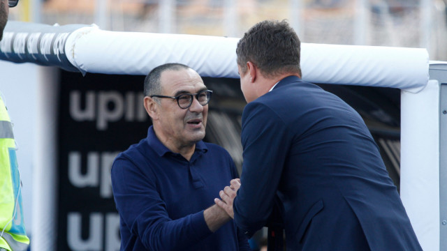 LECCE CAMPIONATO 2019-2020 SARRI E COPPOLA MICHEL CAPUTO/SILPRESS