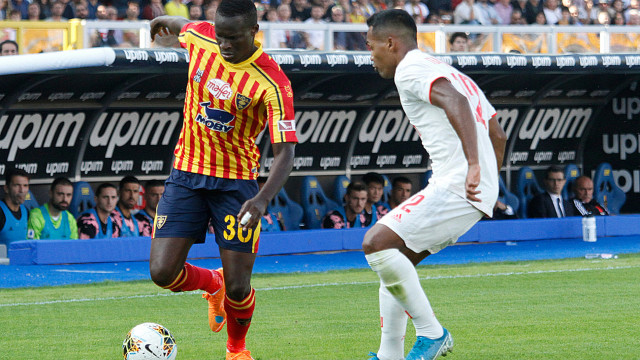 LECCE CAMPIONATO 2019-2020 BABACAR E ALEX SANDRO MICHEL CAPUTO/SILPRESS