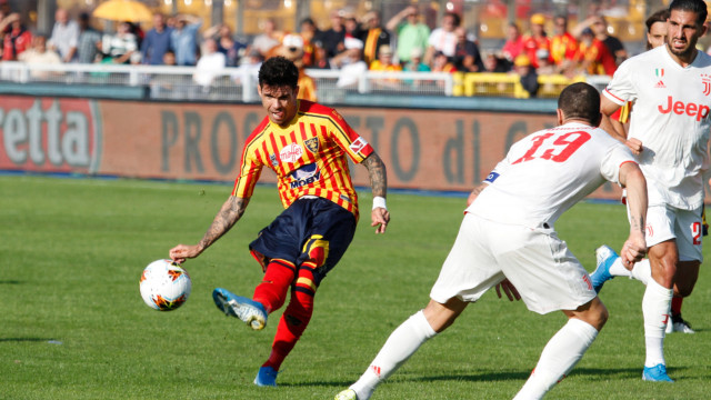 LECCE CAMPIONATO 2019-2020 TIRO FARIAS MICHEL CAPUTO/SILPRESS