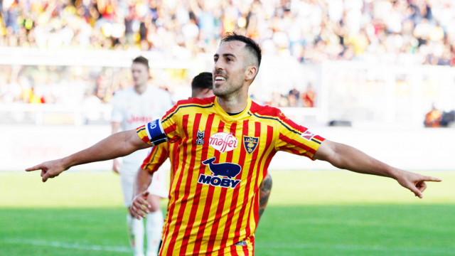 LECCE CAMPIONATO 2019-2020 ESULTANZA MANCOSU MICHEL CAPUTO/SILPRESS