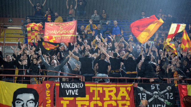 30-10-19 SAMPDORIA-LECCE CAMPIONATO SERIE A 19-20
TIFO LECCE