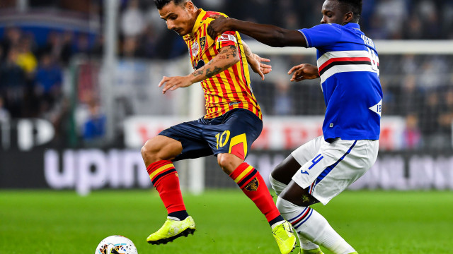 Serie A 2019/20 | Sampdoria-Lecce
Filippo Falco-Ronaldo Augusto Vieira Nan
