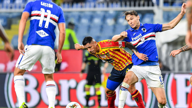 Serie A 2019/20 | Sampdoria-Lecce
Gianluca Lapadula-Albin Ekdal