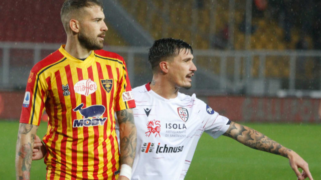 LECCE CAMPIONATO 2019-2020 LA MANTIA E PISACANE MICHEL CAPUTO/SILPRESS