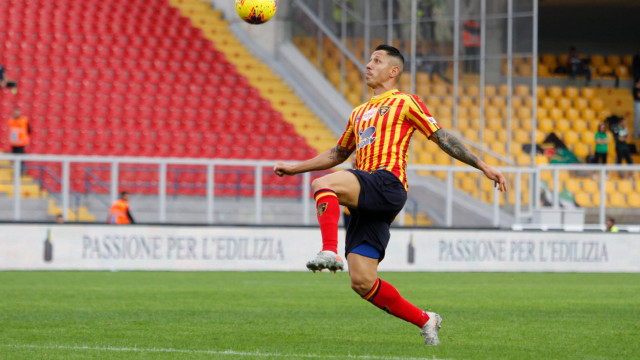 LECCE CAMPIONATO 2019-2020 STOP LAPADULA MICHEL CAPUTO/SILPRESS