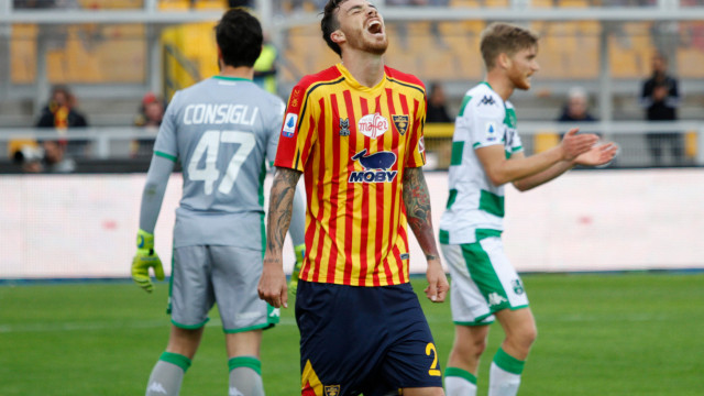 LECCE CAMPIONATO 2019-2020 TABANELLI MICHEL CAPUTO/SILPRESS