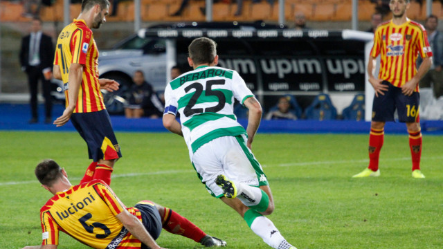 LECCE CAMPIONATO 2019-2020 GOL BERARDI MICHEL CAPUTO/SILPRESS