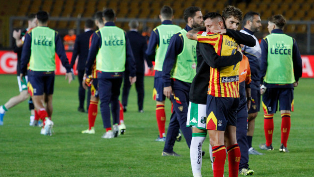LECCE CAMPIONATO 2019-2020 LAPADULA E LOCATELLI MICHEL CAPUTO/SILPRESS