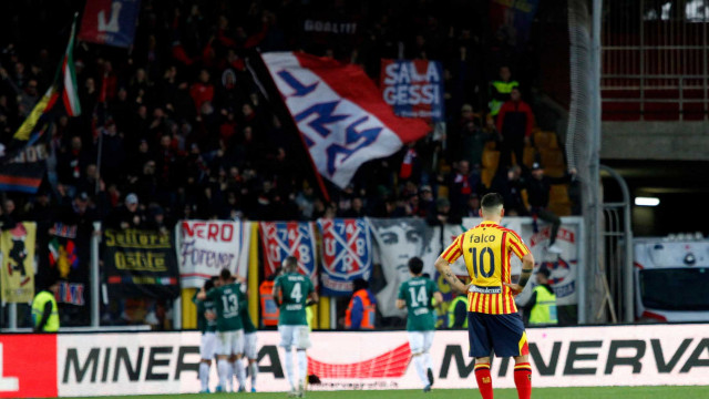 LECCE CAMPIONATO 2019-2020 GOL BOLOGNA MICHEL CAPUTO/SILPRESS