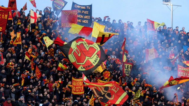 LECCE CAMPIONATO 2019-2020 CURVA NORD MICHEL CAPUTO/SILPRESS