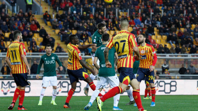 LECCE CAMPIONATO 2019-2020 FALLO BABACAR MICHEL CAPUTO/SILPRESS