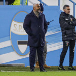 FERRARA - ITALY, 04-11-19 — FOTO DI SILPRESS / CASTALDI — 4° di COPPA ITALIA 2019-2020 — STADIO PAOLO MAZZA — SPAL VS LECCE — NELLA FOTO: FABIO LIVERANI COACH LECCE