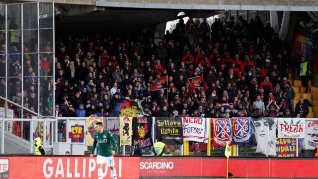 LECCE CAMPIONATO 2019-2020 SETTORE OSPITI MICHEL CAPUTO/SILPRESS