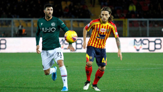 LECCE CAMPIONATO 2019-2020 PETRICCIONE E SORIANO MICHEL CAPUTO/SILPRESS