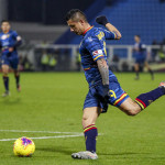 FERRARA - ITALY, 04-11-19 — FOTO DI SILPRESS / CASTALDI — 4° di COPPA ITALIA 2019-2020 — STADIO PAOLO MAZZA — SPAL VS LECCE — NELLA FOTO: GIANLUCA LAPADULA (LECCE)