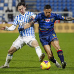 FERRARA - ITALY, 04-11-19 — FOTO DI SILPRESS / CASTALDI — 4° di COPPA ITALIA 2019-2020 — STADIO PAOLO MAZZA — SPAL VS LECCE — NELLA FOTO: GIANLUCA LAPADULA (LECCE)