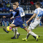 FERRARA - ITALY, 04-11-19 — FOTO DI SILPRESS / CASTALDI — 4° di COPPA ITALIA 2019-2020 — STADIO PAOLO MAZZA — SPAL VS LECCE — NELLA FOTO: EDGARAS DUBICKAS (LECCE)