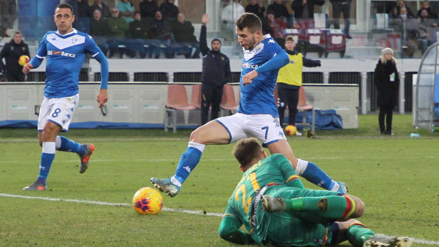 BRESCIA 14 / Dicembre /2019 16 GIORNATA CAMPIONATO SERIE A TIM 19-20
BRESCIA - LECCE
foto MORONI - SILPRESS
nella Foto GOAL 3-0