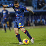 FERRARA - ITALY, 04-11-19 — FOTO DI SILPRESS / CASTALDI — 4° di COPPA ITALIA 2019-2020 — STADIO PAOLO MAZZA — SPAL VS LECCE — NELLA FOTO: GIANLUCA LAPADULA (LECCE)