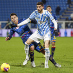 FERRARA - ITALY, 04-11-19 — FOTO DI SILPRESS / CASTALDI — 4° di COPPA ITALIA 2019-2020 — STADIO PAOLO MAZZA — SPAL VS LECCE — NELLA FOTO: CRISTIAN DELL'ORCO (LECCE)