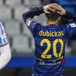 FERRARA - ITALY, 04-11-19 — FOTO DI SILPRESS / CASTALDI — 4° di COPPA ITALIA 2019-2020 — STADIO PAOLO MAZZA — SPAL VS LECCE — NELLA FOTO: EDGARAS DUBICKAS (LECCE)