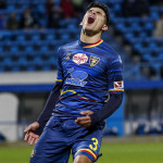 FERRARA - ITALY, 04-11-19 — FOTO DI SILPRESS / CASTALDI — 4° di COPPA ITALIA 2019-2020 — STADIO PAOLO MAZZA — SPAL VS LECCE — NELLA FOTO: DISPERAZIONE AL GOAL SBAGLIATO DI BRAYAN VERA (LECCE)