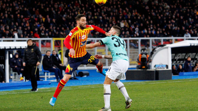 LECCE CAMPIONATO 2019-2020 AZIONE RISPOLI MICHEL CAPUTO/SILPRESS