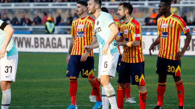 LECCE CAMPIONATO 2019-2020 ANGOLO LECCE MICHEL CAPUTO/SILPRESS