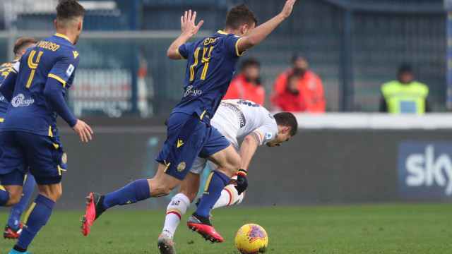 HELLAS VERONA - LECCE 26-01-2019 GIANLUCA LAPADULA. SILPRESS