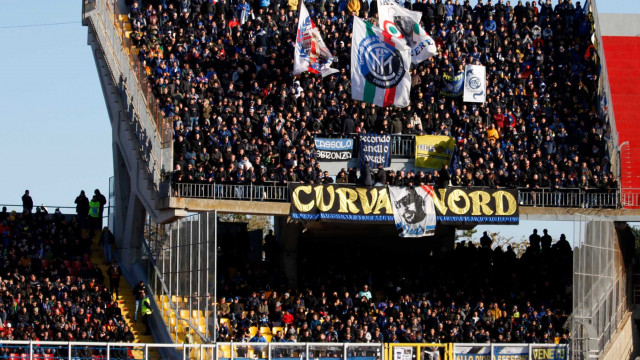 LECCE CAMPIONATO 2019-2020 SETTORE OSPITI MICHEL CAPUTO/SILPRESS ospiti inter