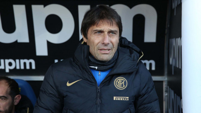 LECCE CAMPIONATO 2019-2020 ANTONIO CONTE MICHEL CAPUTO/SILPRESS