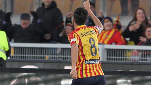 LECCE CAMPIONATO 2019-2020 ESULTANZA MANCOSU MICHEL CAPUTO/SILPRESS