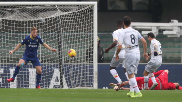 HELLAS VERONA- LECCE 26-01-2020 GIANLUCA LAPADULE . SILPRESS