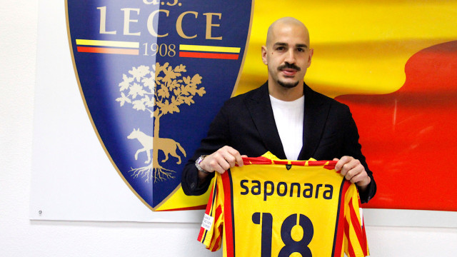LECCE CAMPIONATO 2019-2020 PRESENTAZIONE SAPONARA MICHEL CAPUTO/SILPRESS