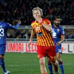LECCE CAMPIONATO 2019-2020 ESULTANZA BARAK MICHEL CAPUTO/SILPRESS