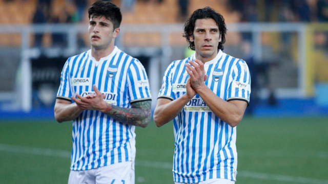 LECCE SPAL CAMPIONATO 2019-2020 15/02/2020 APPLAUSI FLOCCARI MICHEL CAPUTO/SILPRESS